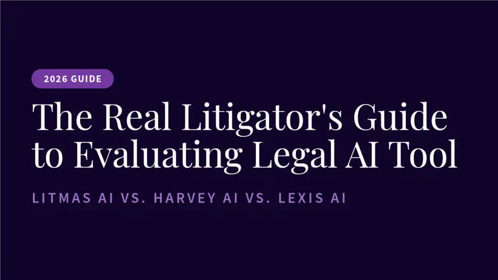 Litmas AI vs. Harvey AI vs. Lexis AI