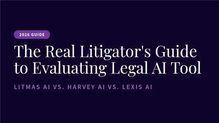 Litmas AI vs. Harvey AI vs. Lexis AI